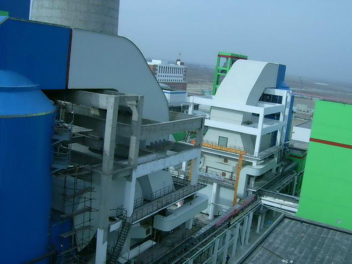 乌拉山电厂三期2×300MW机组烟气脱硫建筑安装工程