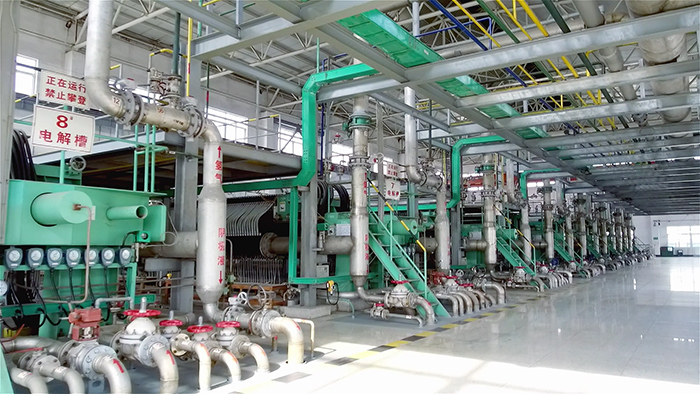 山东阳煤恒通化工股份有限公司40万吨每年离子膜烧碱项目安装工程